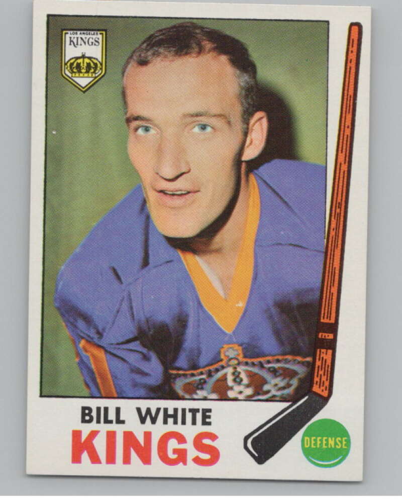 1969-70 Topps #101 Bill White Hockey Los Angeles Kings  V104356 Image 1