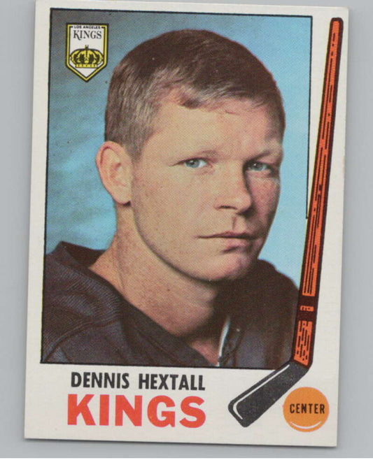 1969-70 Topps #107 Dennis Hextall Hockey RC Rookie Kings  V104359 Image 1