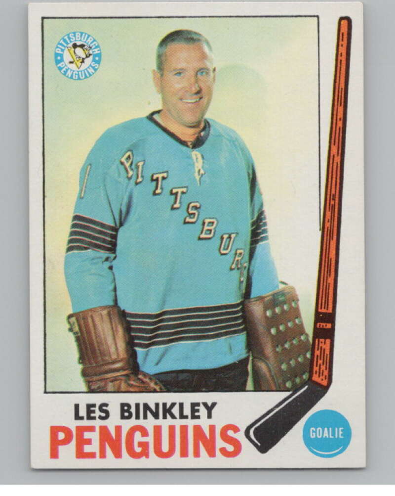 1969-70 Topps #110 Les Binkley Hockey Pittsburgh Penguins  V104360 Image 1