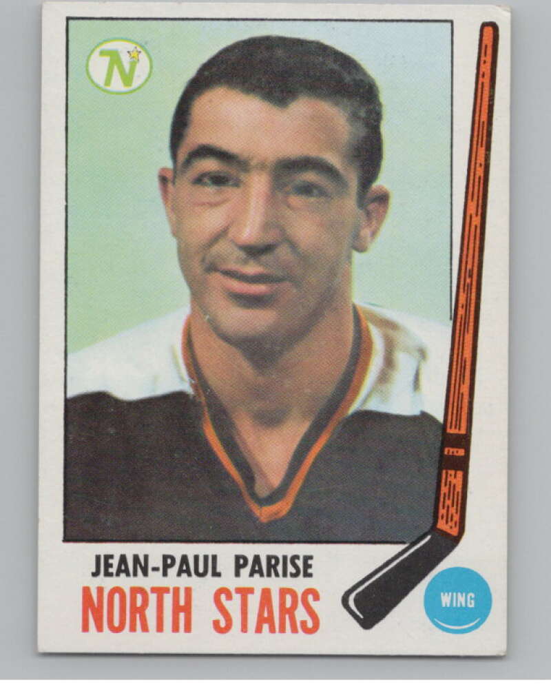 1969-70 Topps #127 J.P. Parise Hockey Minnesota North Stars  V104363 Image 1