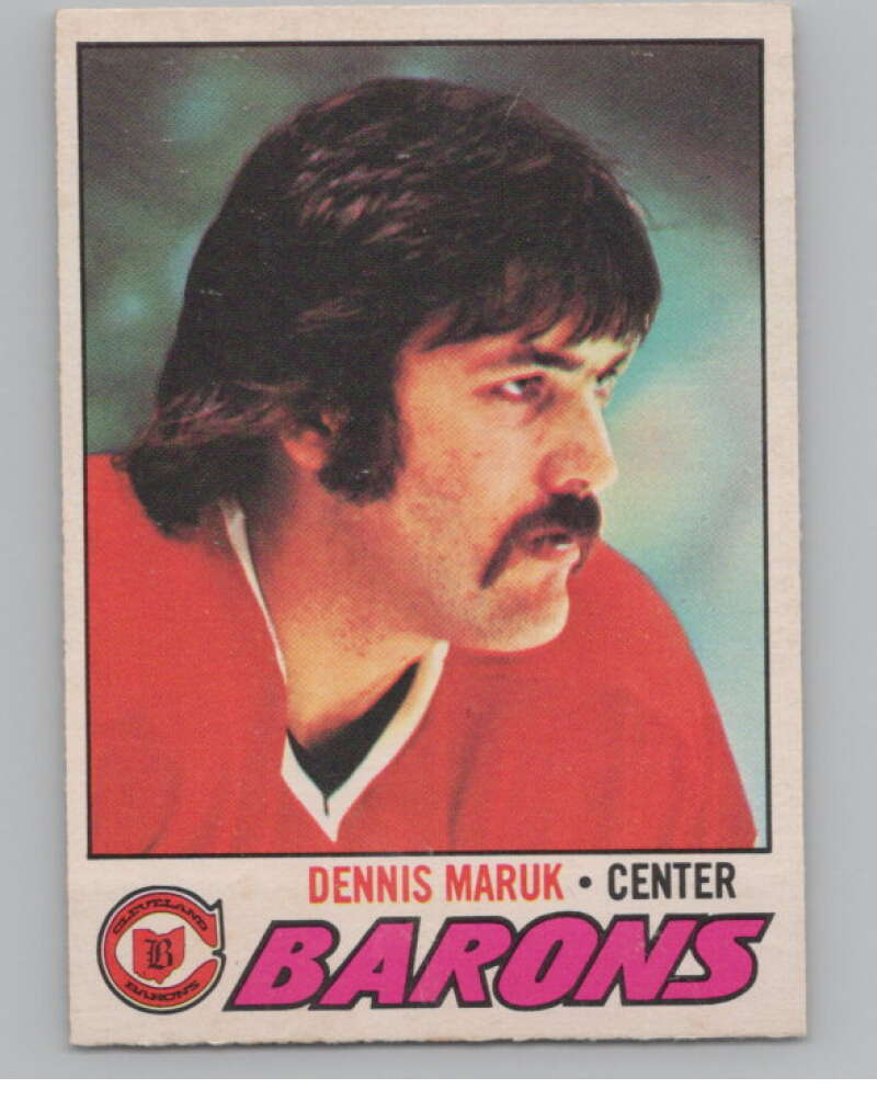1977-78 O-Pee-Chee #21 Dennis Maruk Hockey Cleveland Barons  V104365 Image 1