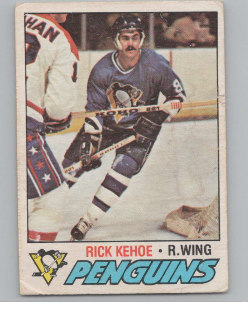 1977-78 O-Pee-Chee #33 Rick Kehoe Hockey Pittsburgh Penguins  V104366 Image 1