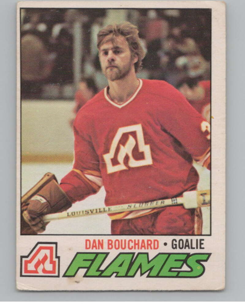 1977-78 O-Pee-Chee #37 Dan Bouchard Hockey Atlanta Flames  V104367 Image 1