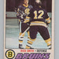 1977-78 O-Pee-Chee #104 Rick Smith Hockey Boston Bruins  V104372 Image 1