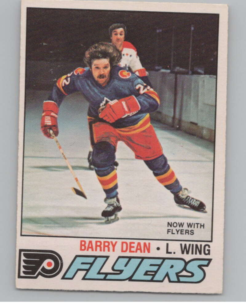 1977-78 O-Pee-Chee #183 Barry Dean Hockey RC Rookie Flyers  V104375 Image 1