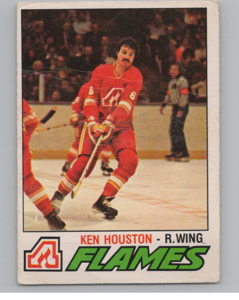 1977-78 O-Pee-Chee #274 Ken Houston Hockey RC Rookie Atlanta Flames  V104380 Image 1