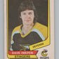 1976-77 O-Pee-Chee WHA #83 Dave Inkpen Hockey RC Rookie Stingers  V104397 Image 1