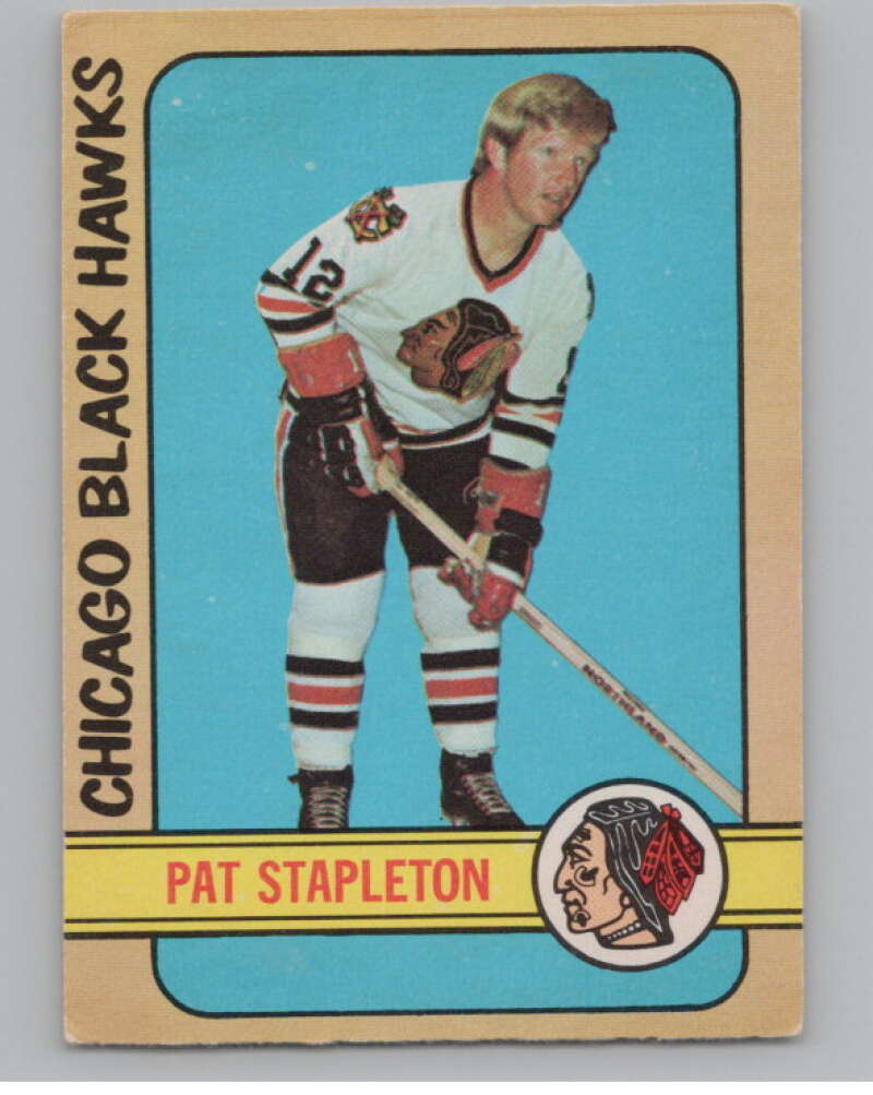 1972-73 O-Pee-Chee #4 Pat Stapleton  Chicago Blackhawks  V104414 Image 1
