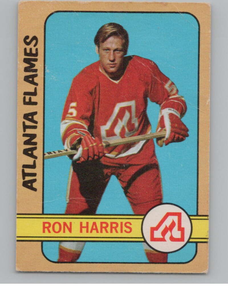 1972-73 O-Pee-Chee #5 Ron Harris  Atlanta Flames  V104415 Image 1