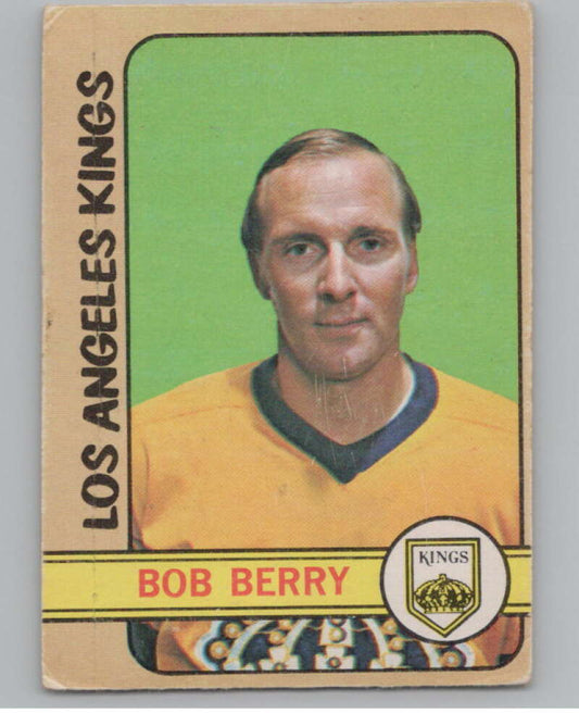 1972-73 O-Pee-Chee #9 Bob Berry  Los Angeles Kings  V104418 Image 1