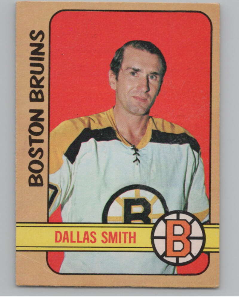 1972-73 O-Pee-Chee #21 Dallas Smith  Boston Bruins  V104426 Image 1