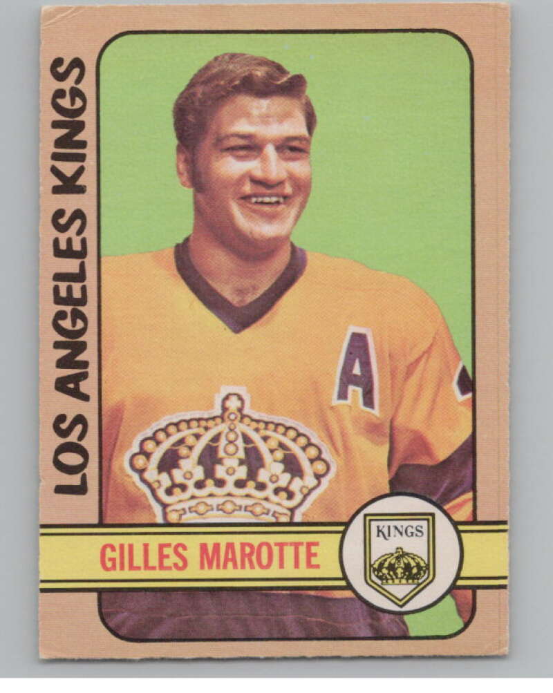 1972-73 O-Pee-Chee #27 Gilles Marotte  Los Angeles Kings  V104430 Image 1
