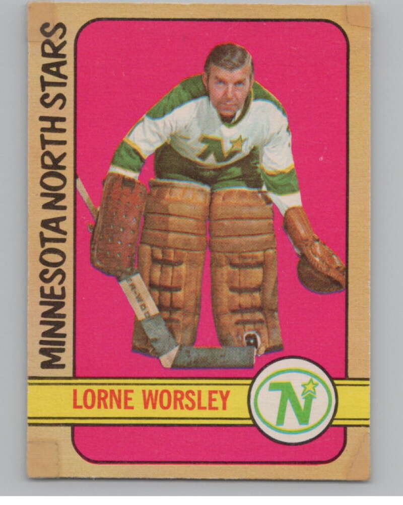 1972-73 O-Pee-Chee #28 Gump Worsley  Minnesota North Stars  V104431 Image 1