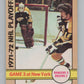 1972-73 O-Pee-Chee #30 Playoff Game 3  New York Rangers/Bruins  V104432 Image 1
