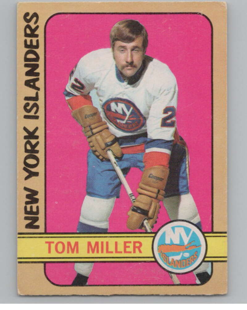 1972-73 O-Pee-Chee #32 Tom Miller RC Rookie New York Islanders  V104434 Image 1