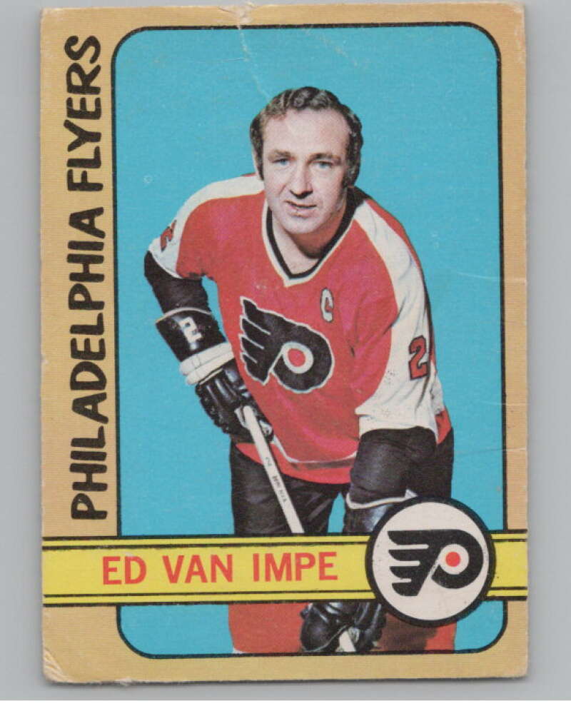 1972-73 O-Pee-Chee #33 Ed Van Impe  Philadelphia Flyers  V104436 Image 1