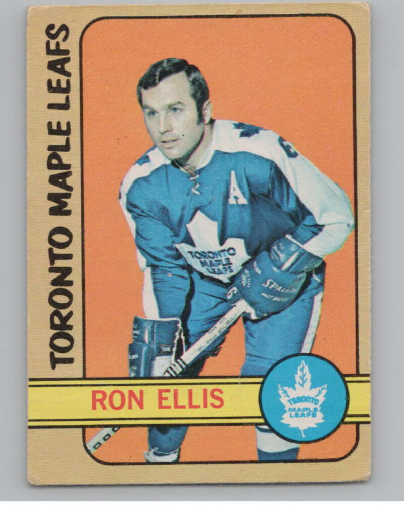 1972-73 O-Pee-Chee #36 Ron Ellis  Toronto Maple Leafs  V104438 Image 1