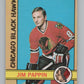 1972-73 O-Pee-Chee #42 Jim Pappin  Chicago Blackhawks  V104444 Image 1