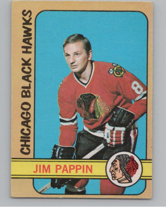 1972-73 O-Pee-Chee #42 Jim Pappin  Chicago Blackhawks  V104444 Image 1