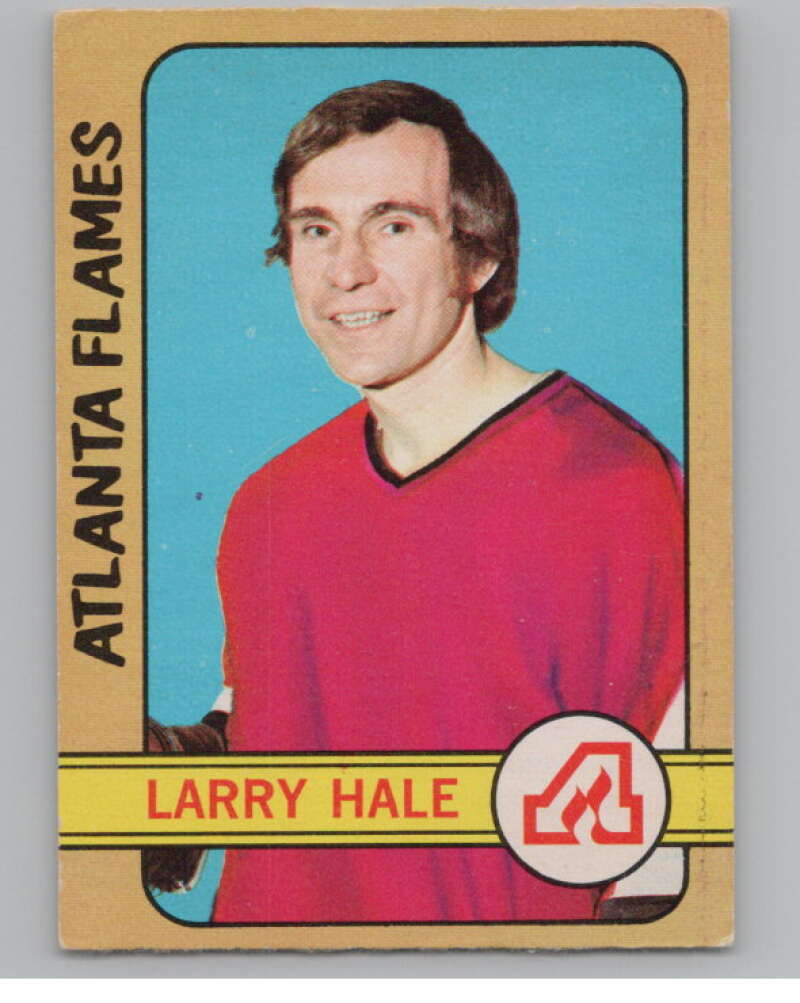 1972-73 O-Pee-Chee #53 Larry Hale  RC Rookie Atlanta Flames  V104455 Image 1