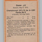 1972-73 O-Pee-Chee #54 Playoff Game 5  New York Rangers/Bruins  V104456 Image 2