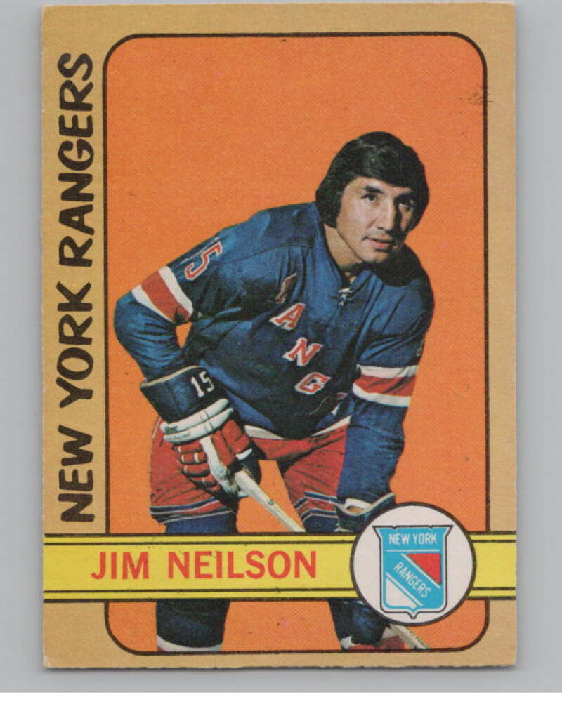 1972-73 O-Pee-Chee #60 Jim Neilson  New York Rangers  V104458 Image 1