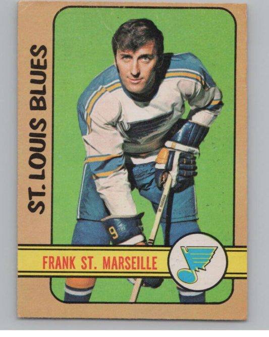 1972-73 O-Pee-Chee #65 Frank St. Marseille  St. Louis Blues  V104463 Image 1