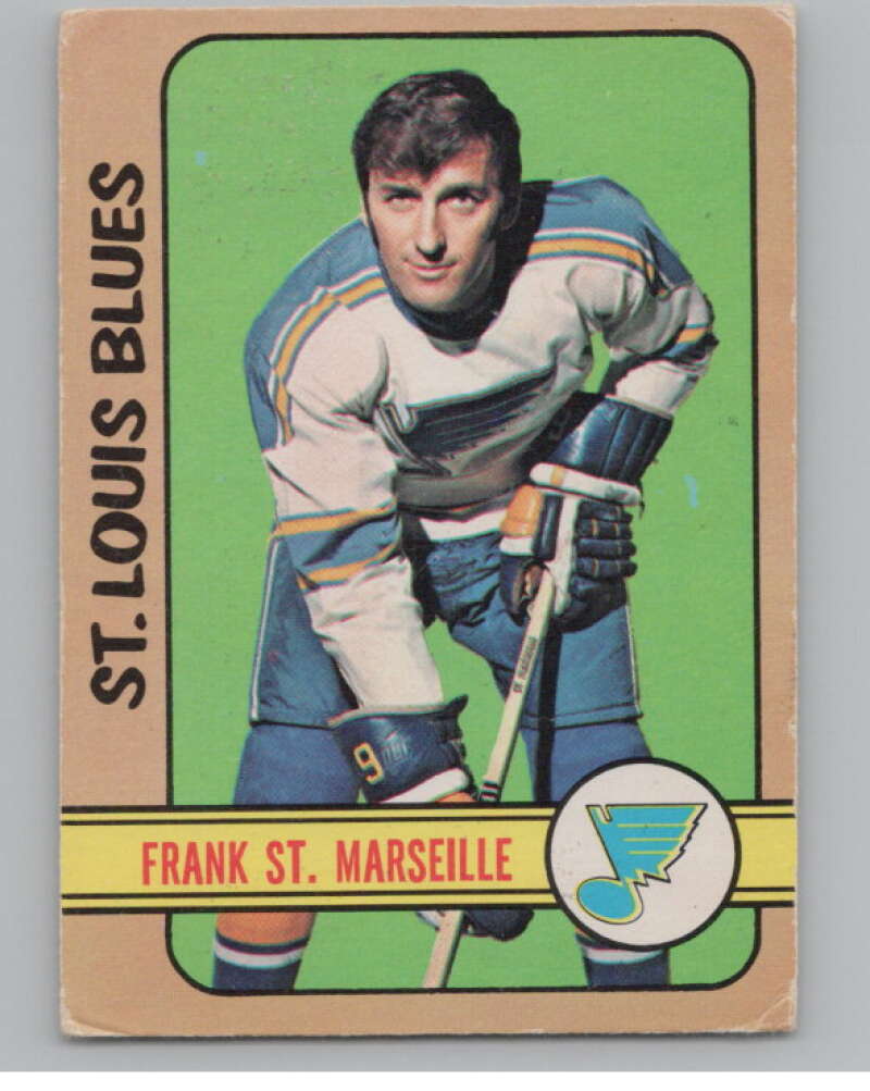 1972-73 O-Pee-Chee #65 Frank St. Marseille  St. Louis Blues  V104464 Image 1