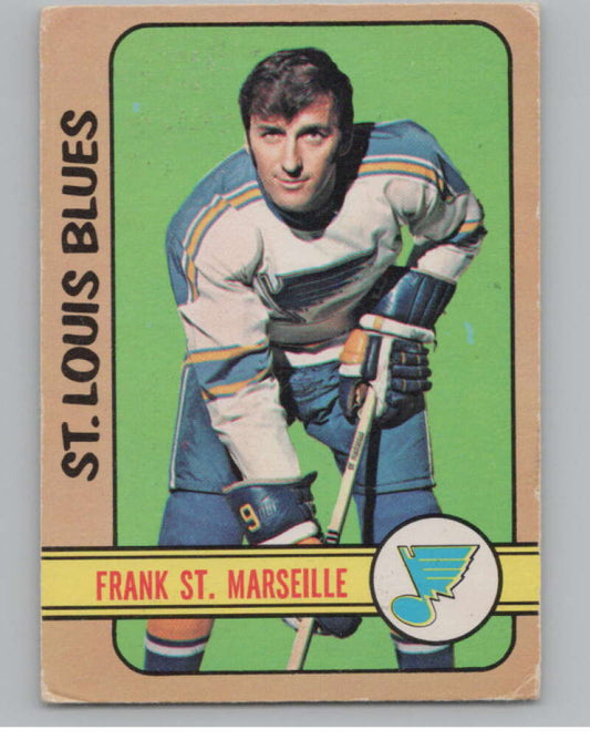 1972-73 O-Pee-Chee #65 Frank St. Marseille  St. Louis Blues  V104464 Image 1
