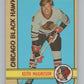 1972-73 O-Pee-Chee #71 Keith Magnuson  Chicago Blackhawks  V104468 Image 1