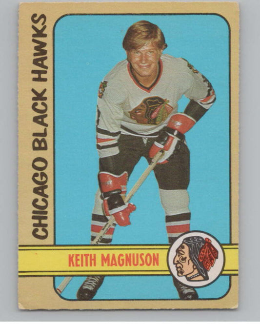 1972-73 O-Pee-Chee #71 Keith Magnuson  Chicago Blackhawks  V104468 Image 1