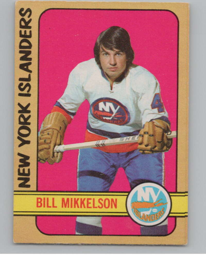 1972-73 O-Pee-Chee #79 Bill Mikkelson RC Rookie New York  V104476 Image 1