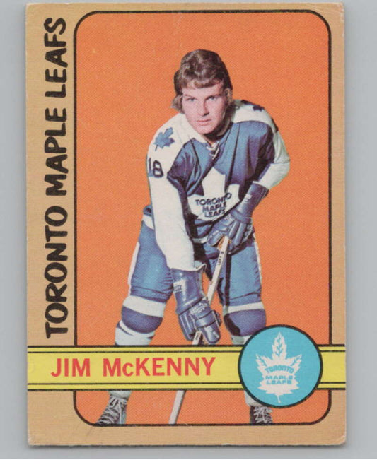 1972-73 O-Pee-Chee #83 Jim McKenny  Toronto Maple Leafs  V104479 Image 1