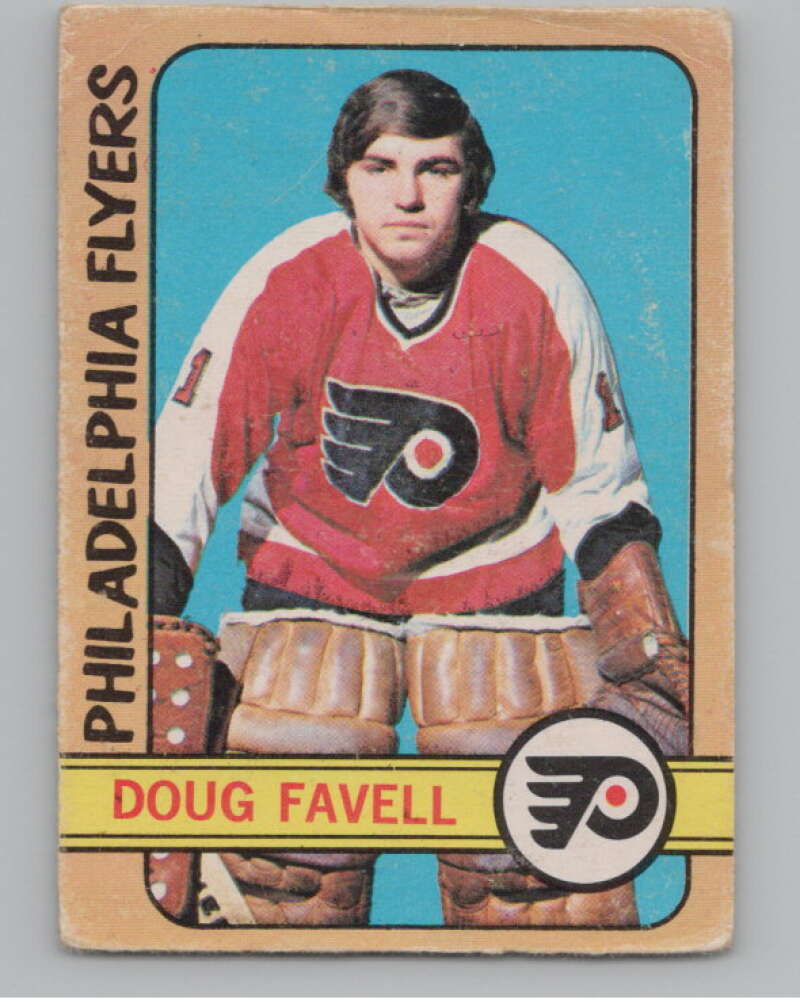 1972-73 O-Pee-Chee #89 Doug Favell  Philadelphia Flyers  V104483 Image 1