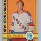 1972-73 O-Pee-Chee #103 Bruce MacGregor  New York Rangers  V104489 Image 1