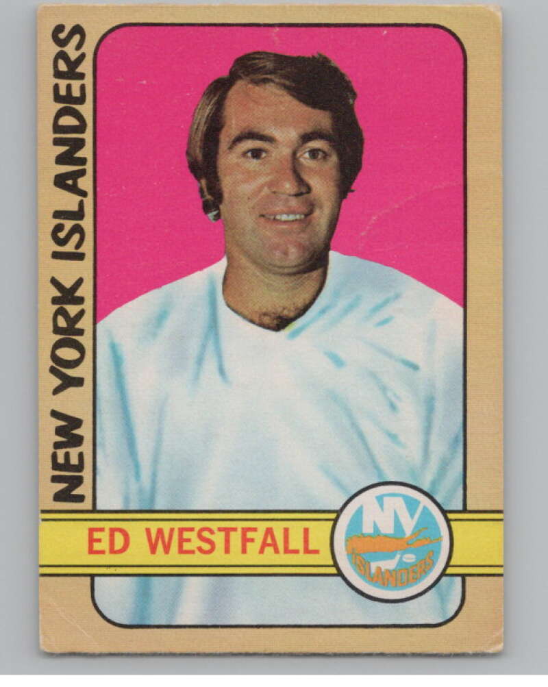 1972-73 O-Pee-Chee #104 Ed Westfall  New York Islanders  V104491 Image 1