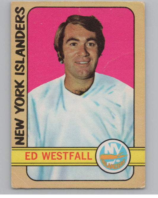 1972-73 O-Pee-Chee #104 Ed Westfall  New York Islanders  V104491 Image 1