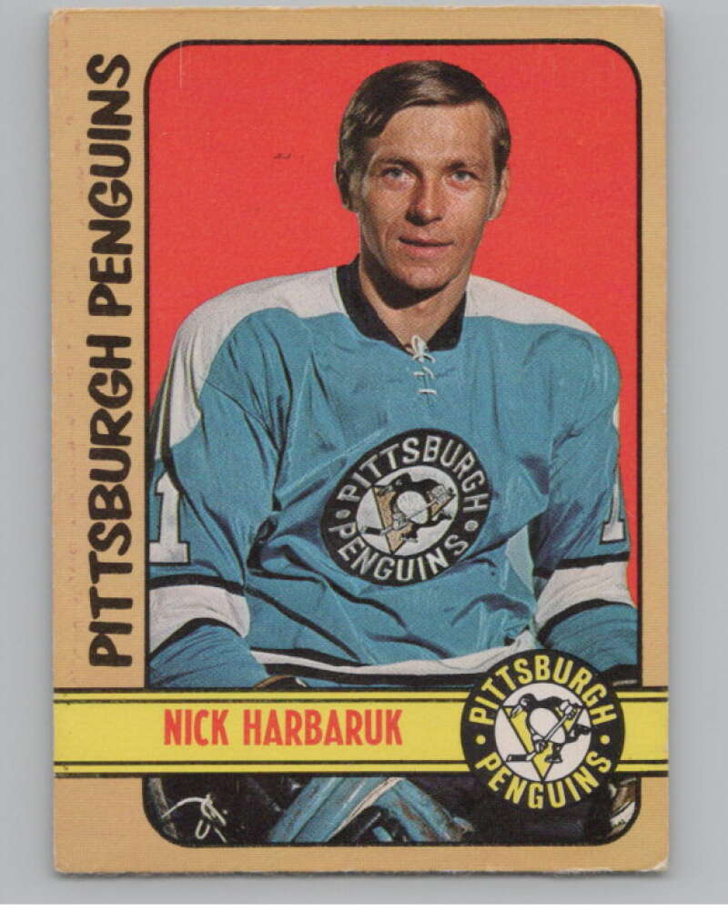 1972-73 O-Pee-Chee #106 Nick Harbaruk  Pittsburgh Penguins  V104495 Image 1