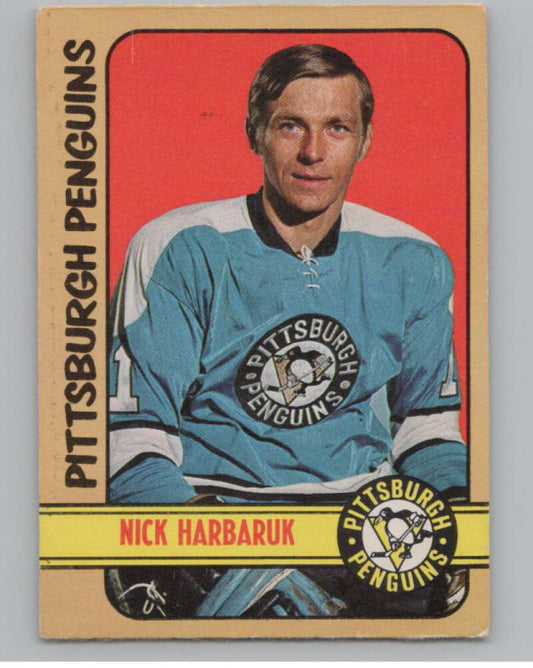 1972-73 O-Pee-Chee #106 Nick Harbaruk  Pittsburgh Penguins  V104495 Image 1
