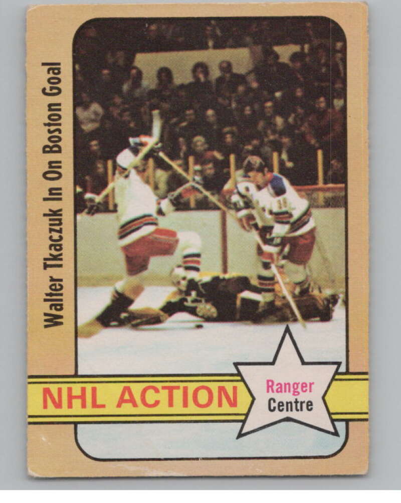 1972-73 O-Pee-Chee #110 Walt Tkaczuk  New York Rangers  V104497 Image 1