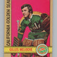 1972-73 O-Pee-Chee #112 Gilles Meloche RC Rookie California Seals  V104499 Image 1