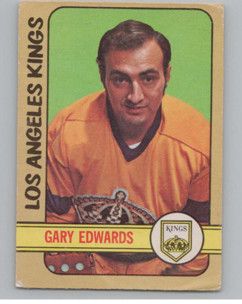 1972-73 O-Pee-Chee #113 Gary Edwards  Los Angeles Kings  V104501 Image 1