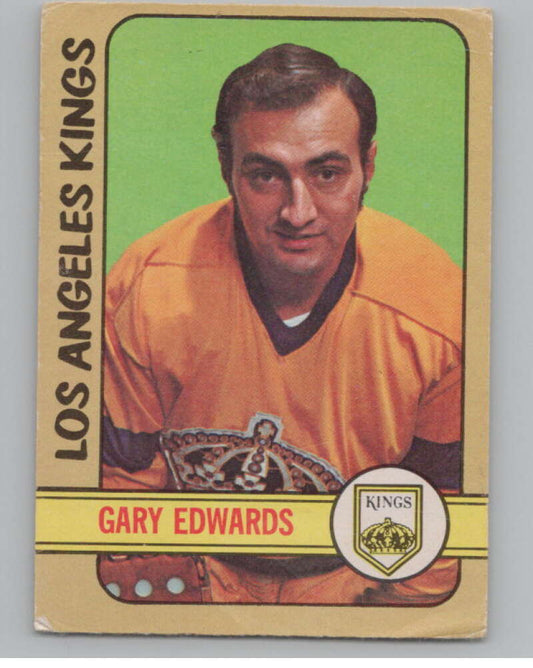 1972-73 O-Pee-Chee #113 Gary Edwards  Los Angeles Kings  V104501 Image 1