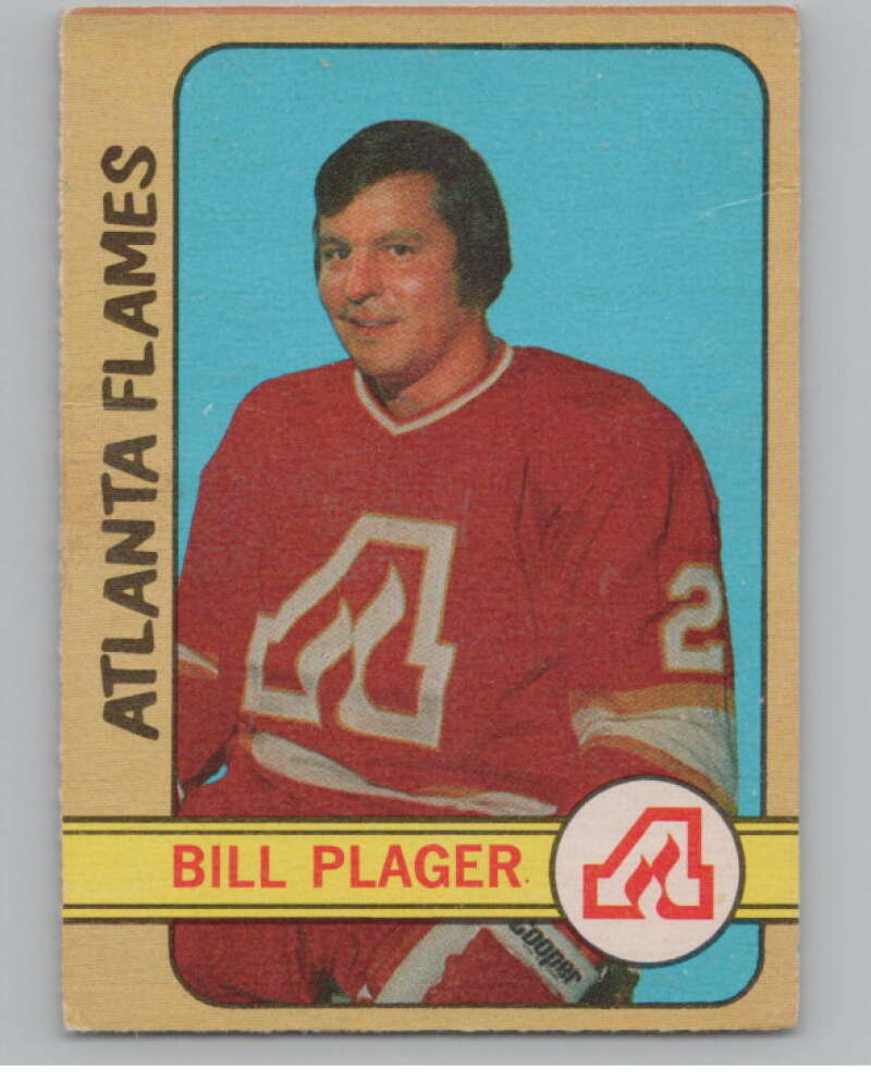 1972-73 O-Pee-Chee #122 Bill Plager  RC Rookie Atlanta Flames  V104506 Image 1
