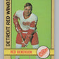 1972-73 O-Pee-Chee #123 Red Berenson  Detroit Red Wings  V104507 Image 1