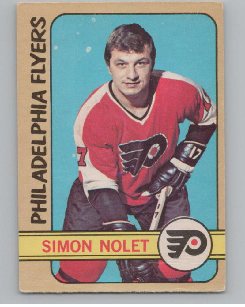 1972-73 O-Pee-Chee #125 Simon Nolet  Philadelphia Flyers  V104508 Image 1