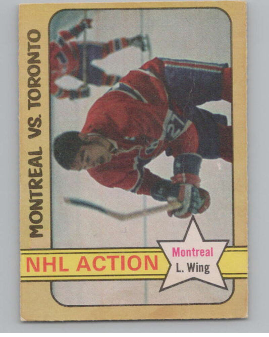 1972-73 O-Pee-Chee #128 Frank Mahovlich  Montreal Canadiens  V104510 Image 1