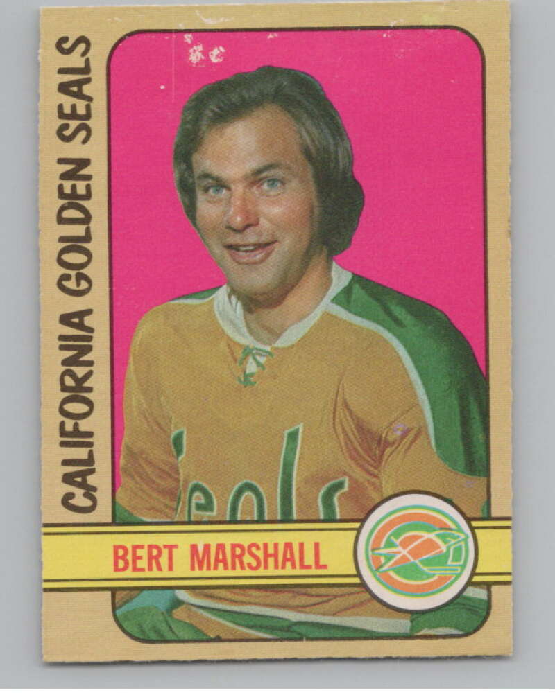 1972-73 O-Pee-Chee #130 Bert Marshall  California Golden Seals  V104511 Image 1