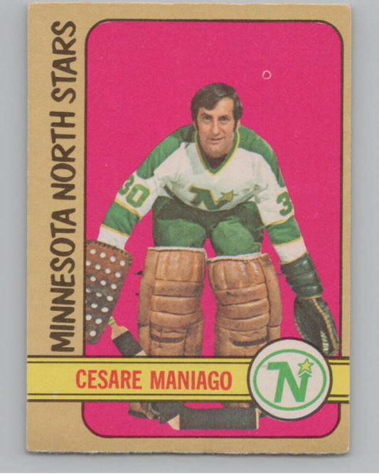 1972-73 O-Pee-Chee #138 Cesare Maniago  Minnesota North Stars  V104516 Image 1