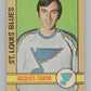 1972-73 O-Pee-Chee #140 Jacques Caron  RC Rookie St. Louis Blues  V104518 Image 1